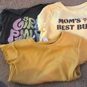 Kids short sleeve t shirts